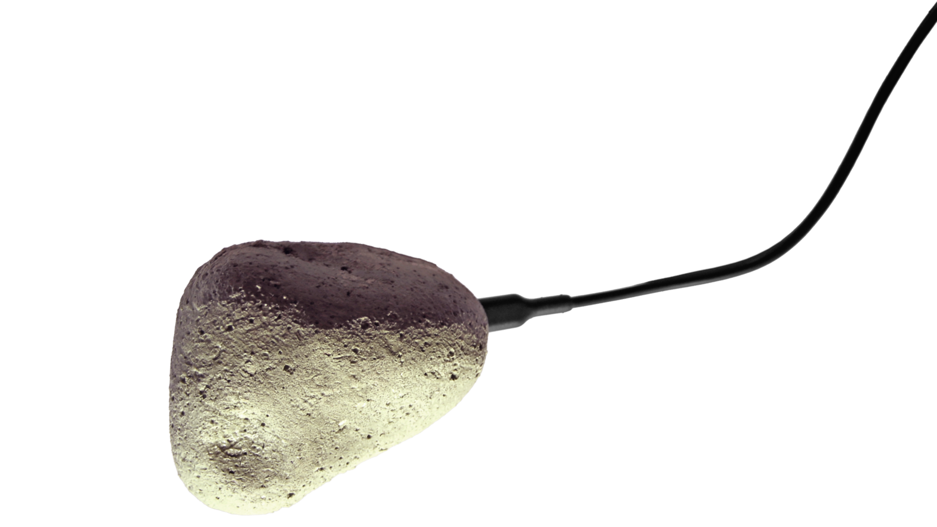 Silyx hand-held stone computer with antenna